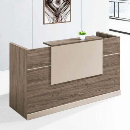 Modern Minimalist Reception Desk